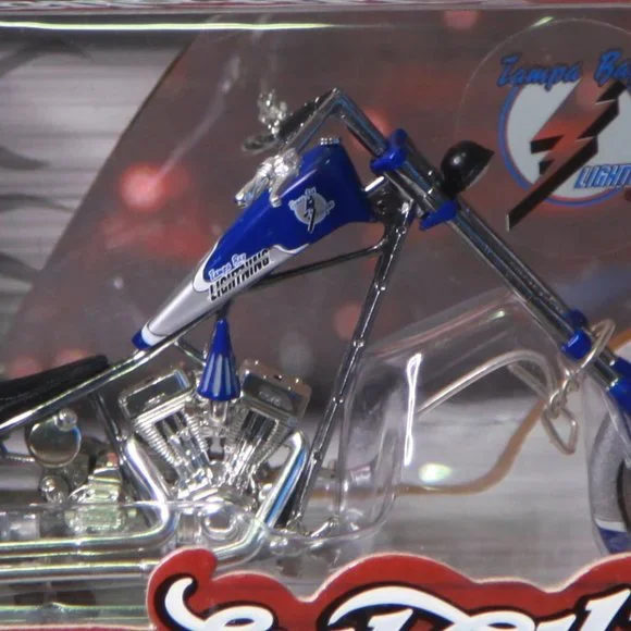 Tampa Bay Lightning 1:18 Scale Die Cast OCC Chopper Ertl Collectibles - Unique - Picture 6 of 6